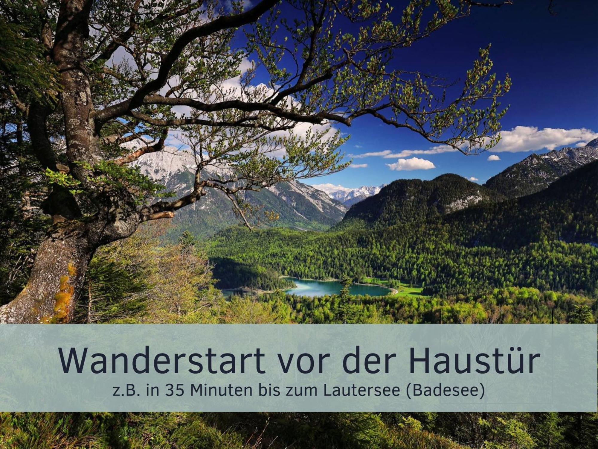 Die Karwendelsuite - 5 Sterne Fewo Mit Bestem Bergblick, Zentrumsnah & Ruhig Gelegen, Familienfreundlich 미텐발트 외부 사진